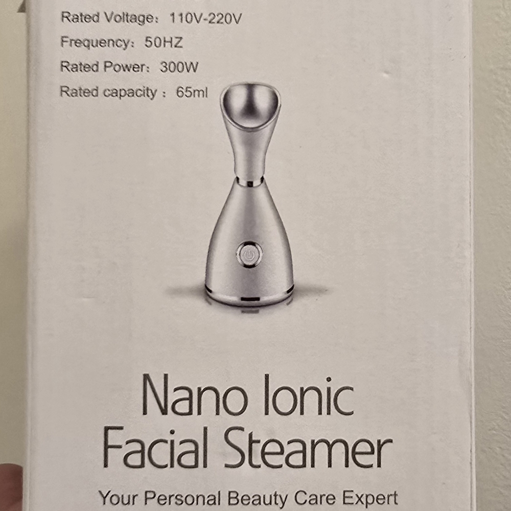 Nano Ionic Facial Steamer - Silver